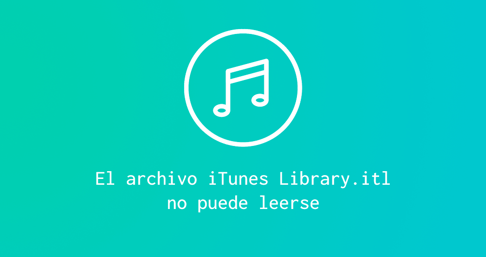 library.itl no puede leerse